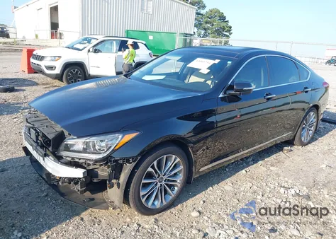 2017 Genesis G80 3.8 from USA, damaged, VIN KMHGN4JE5HU188676